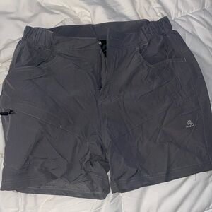Grey Cargo Shorts